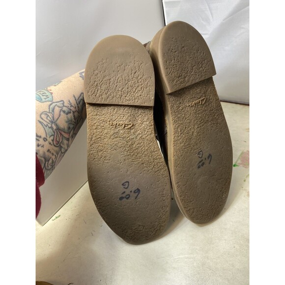 Clarks Mens Bushacre 2 Ankle Chukka Boots Brown Lace Up Round Toe 9M - Picture 5 of 11